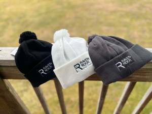 Raven Rock Logo Titleist Tour Pom Pom Golf Beanie
